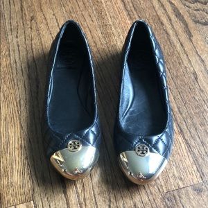 Tory Burch quilted flats